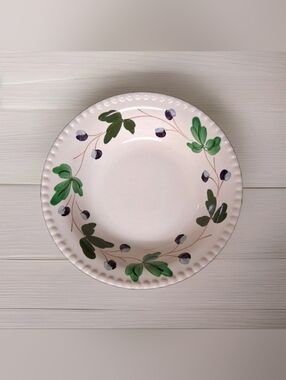 Vintage Blue Ridge Southern Pottery "Mountain Ivy" Serving Bowl 9.25"